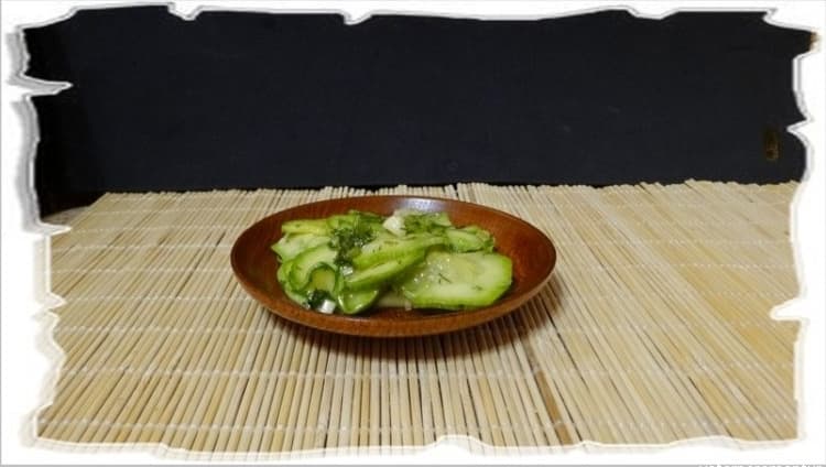 Кабачки маринованные