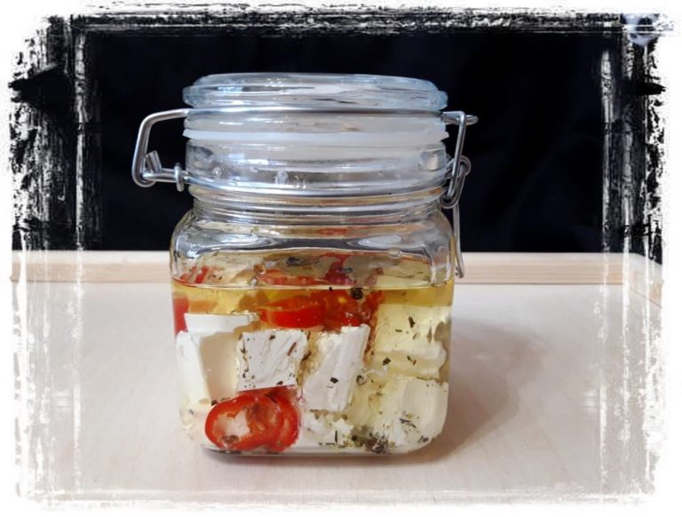 Feta in olive oil