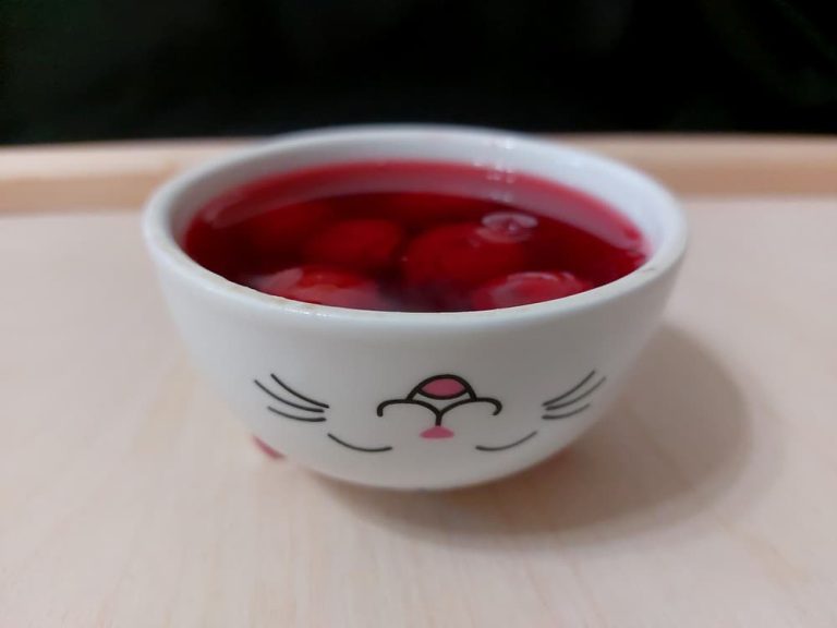 Cherry compote