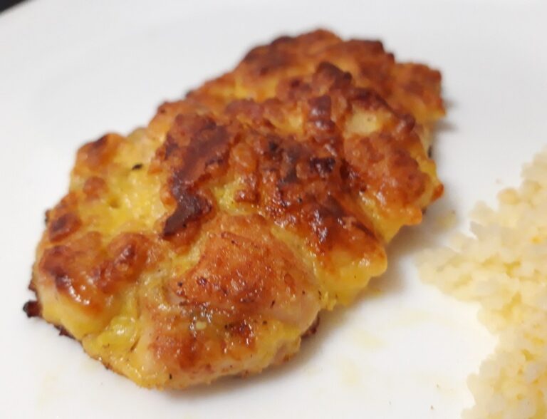 Куриные оладьи с сыром