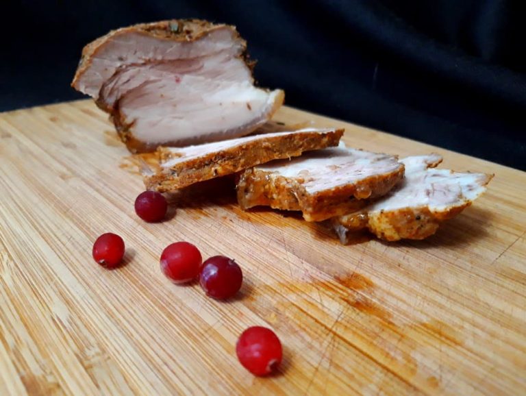 Pork belly in a slow cooker