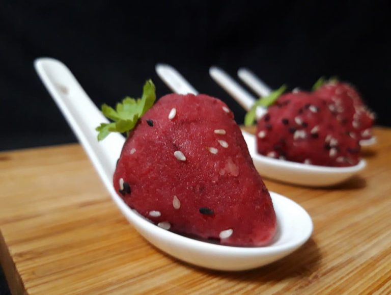 Herring Appetizer Strawberries