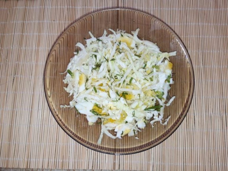 Chinese cabbage salad