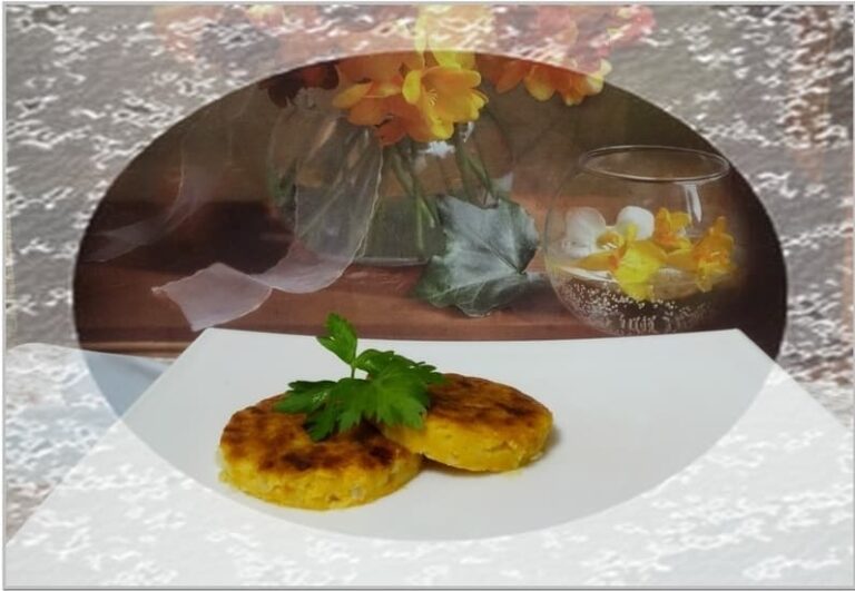 Оладьи из тыквы с сыром