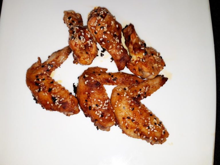 Chicken wings baked