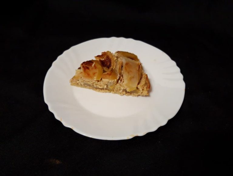 Diet apple pie