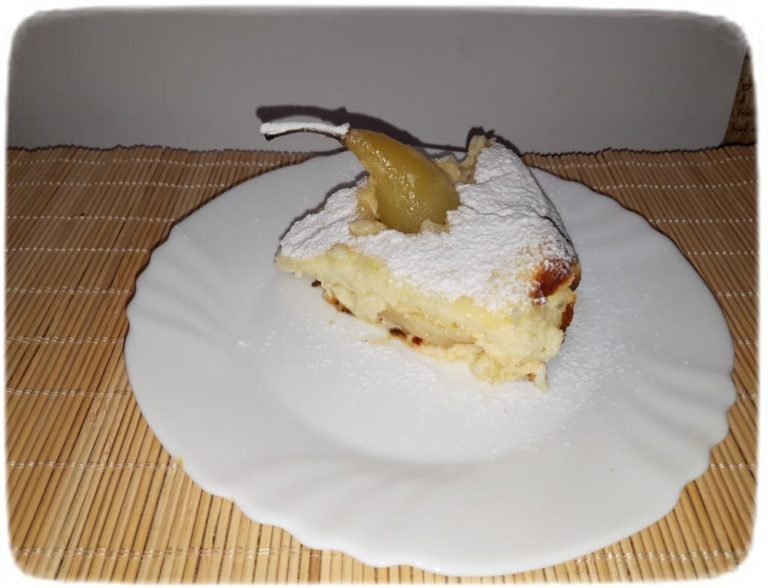 Cottage cheese pear casserole