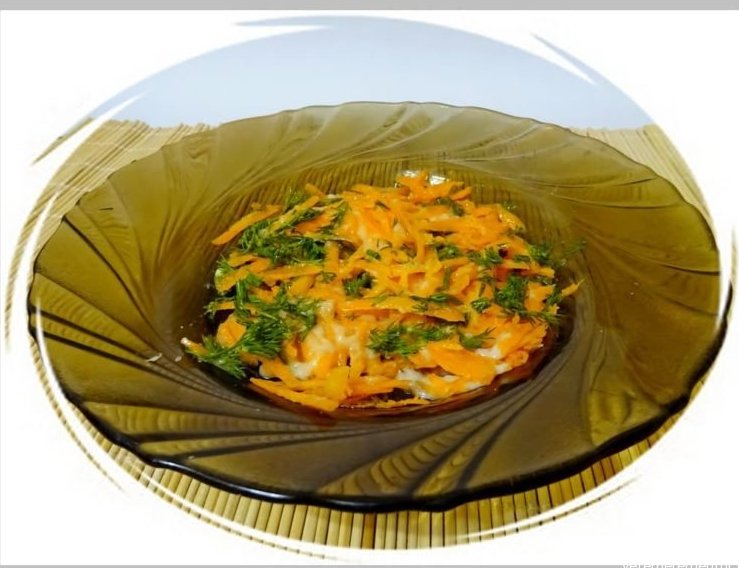 Салат из моркови с хреном