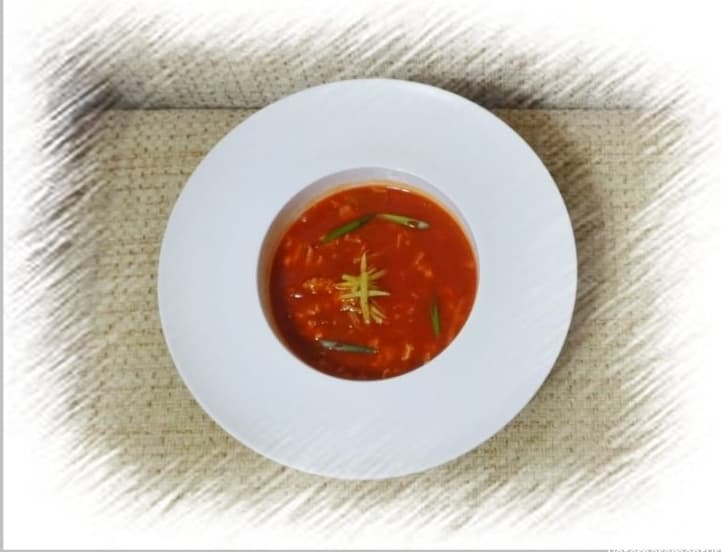 Chinese tomato soup Phantsedan tang