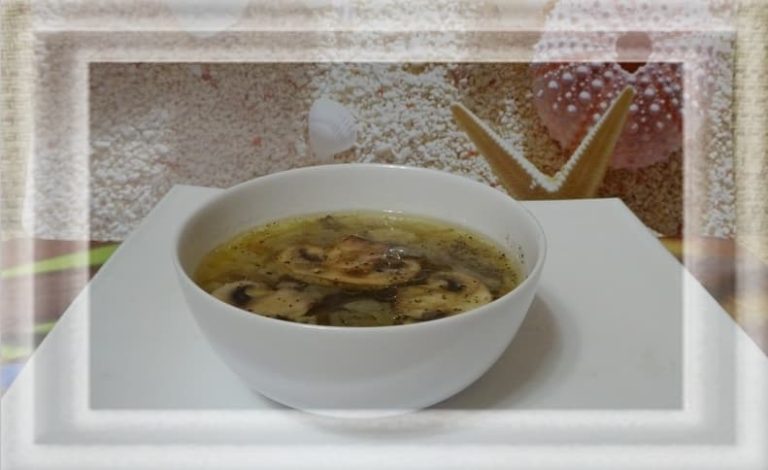 Mushroom soup