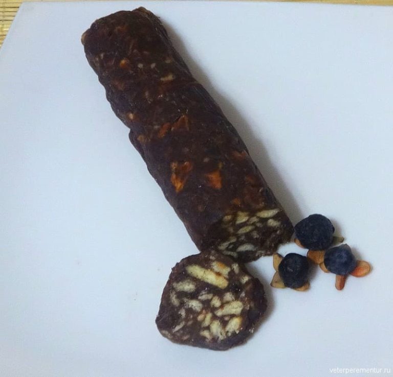 Chocolate sausage