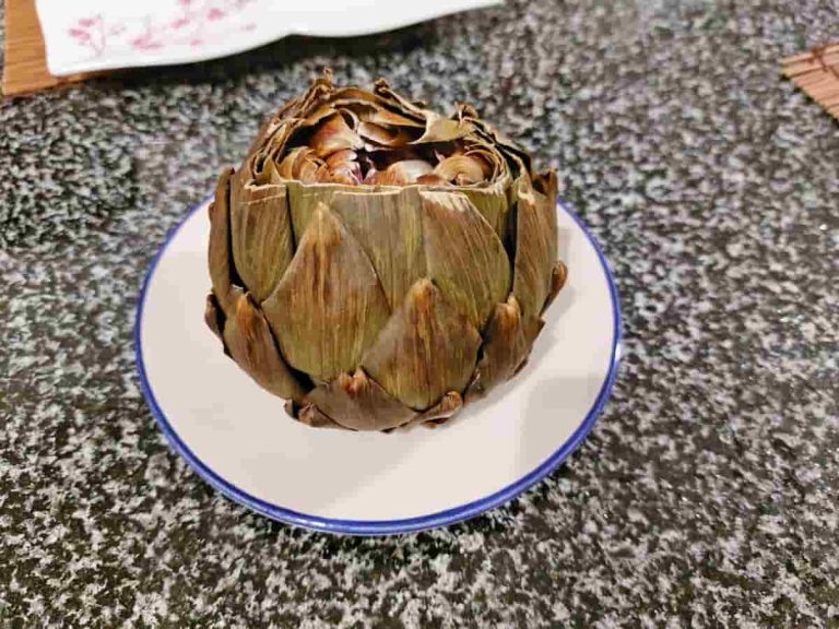 Artichoke in the oven