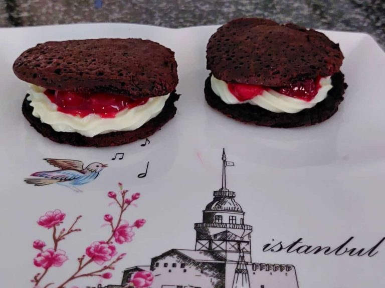 Black Forest Brownie Cookies