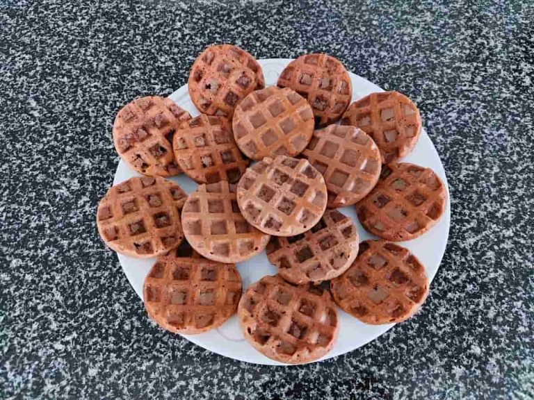 Chocolate waffles