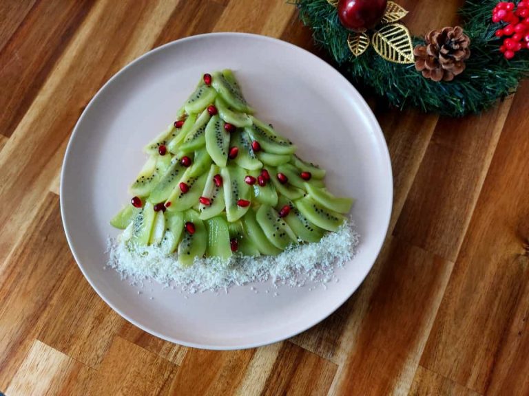 Christmas tree salad