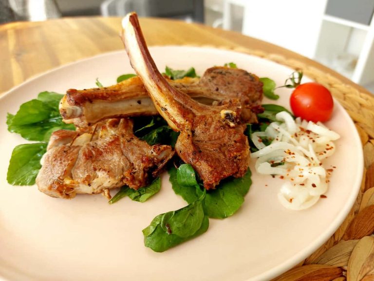 Rack of lamb