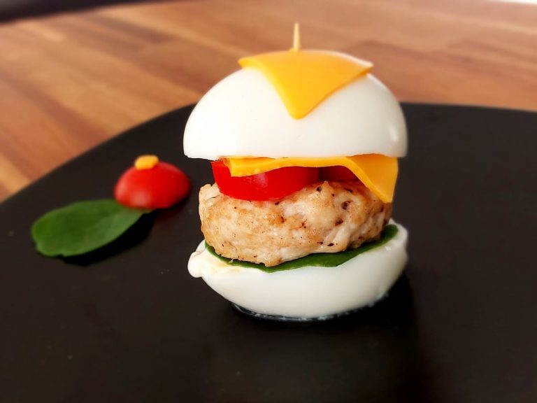 Mini cheeseburger