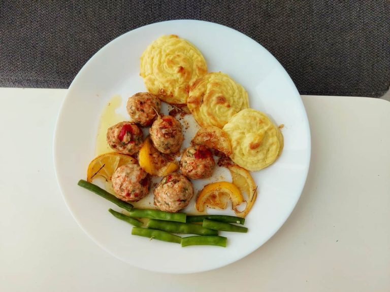 Fresh Herb Chicken Meatballs