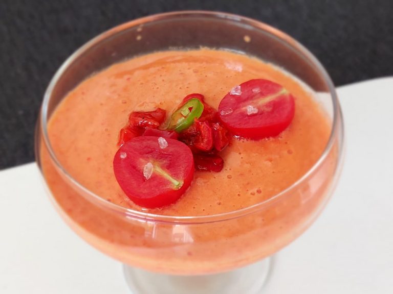 Tomato Yogurt Gazpacho