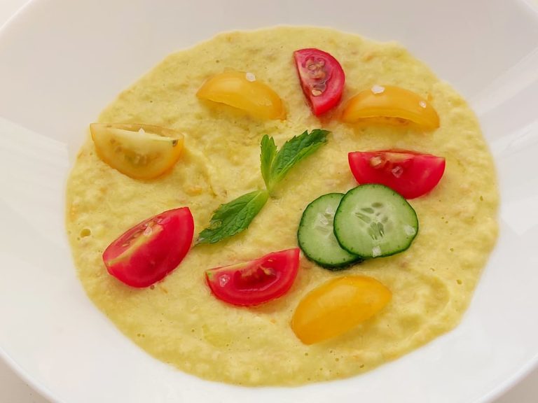 Sweet Corn Gazpacho