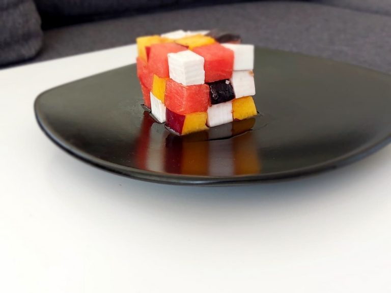 Fruit salad Rubik Cube