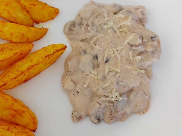 Соус из грибов и сыра