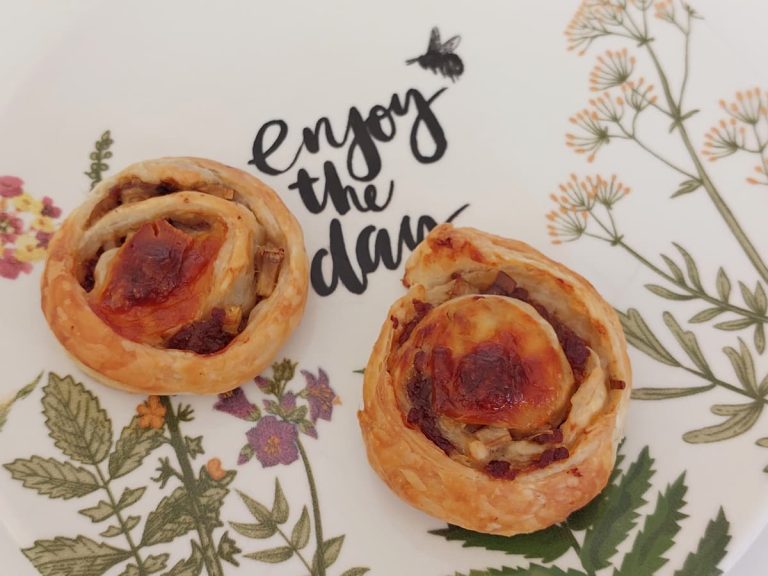 Быстрая закуска с фаршем