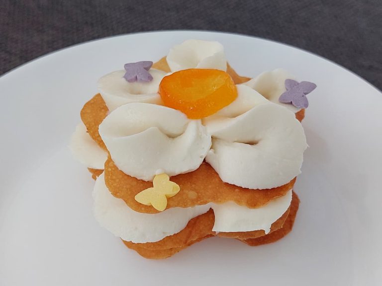 Мильфей из теста фило