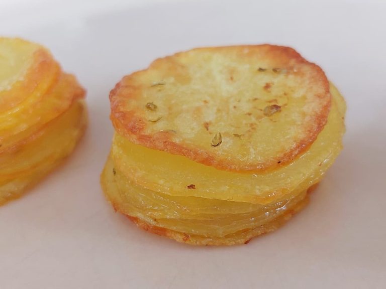 Хрустящая закуска из картофеля